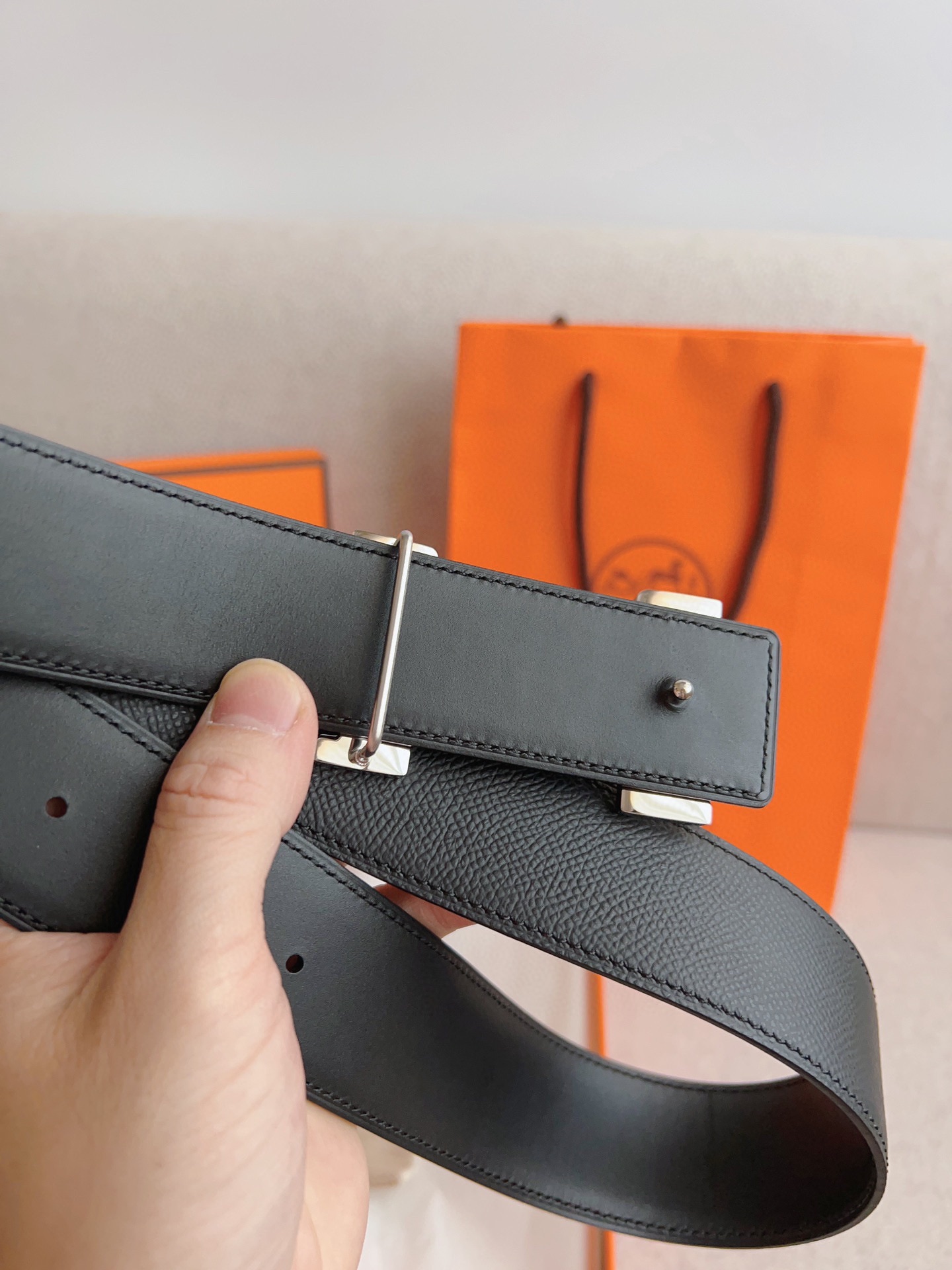 Hermes Leather Belts 1:1 Mirror Version