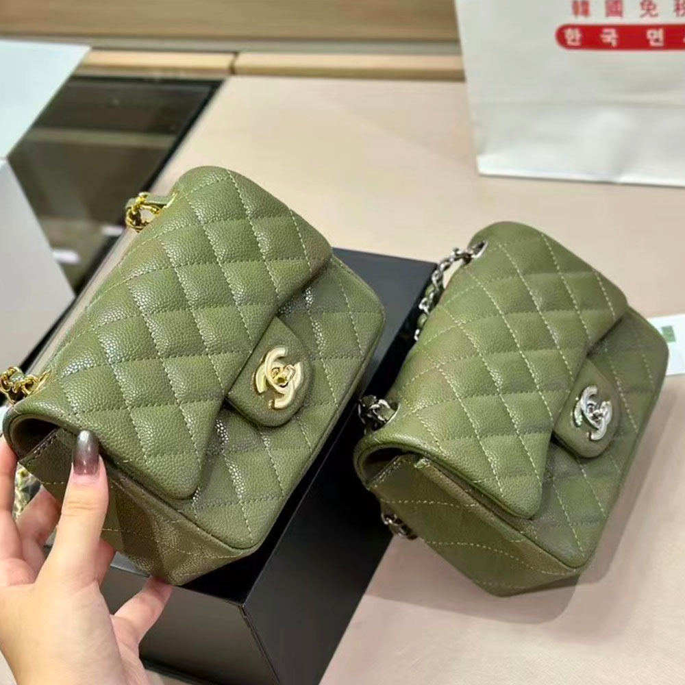 Chanel CF Bag Caviar 17CM Shoulder Bag (Replica)