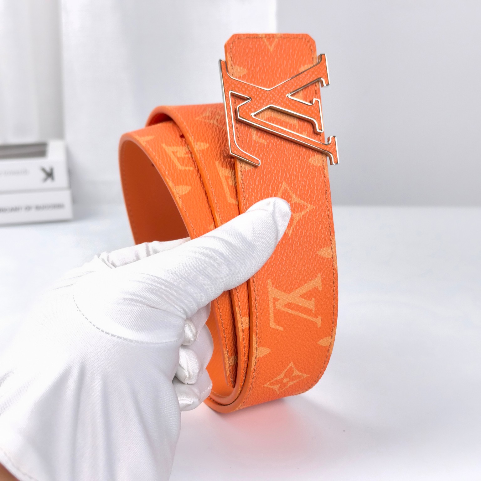 Louis Vuitton LV Leather Belts 1:1 Mirror Version