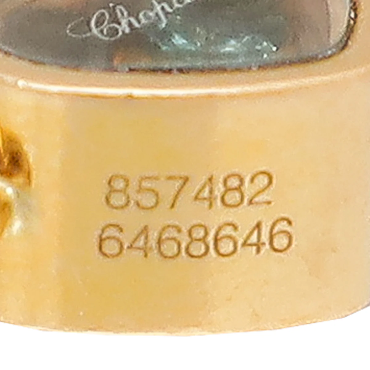 Chopard 18K Rose Gold Diamonds Happy Hearts Bracelet