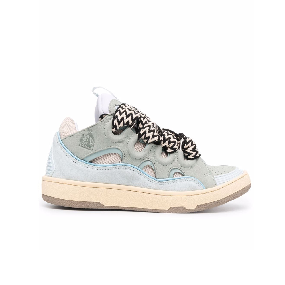 Lanvin LEATHER CURB SNEAKERS(Replica)