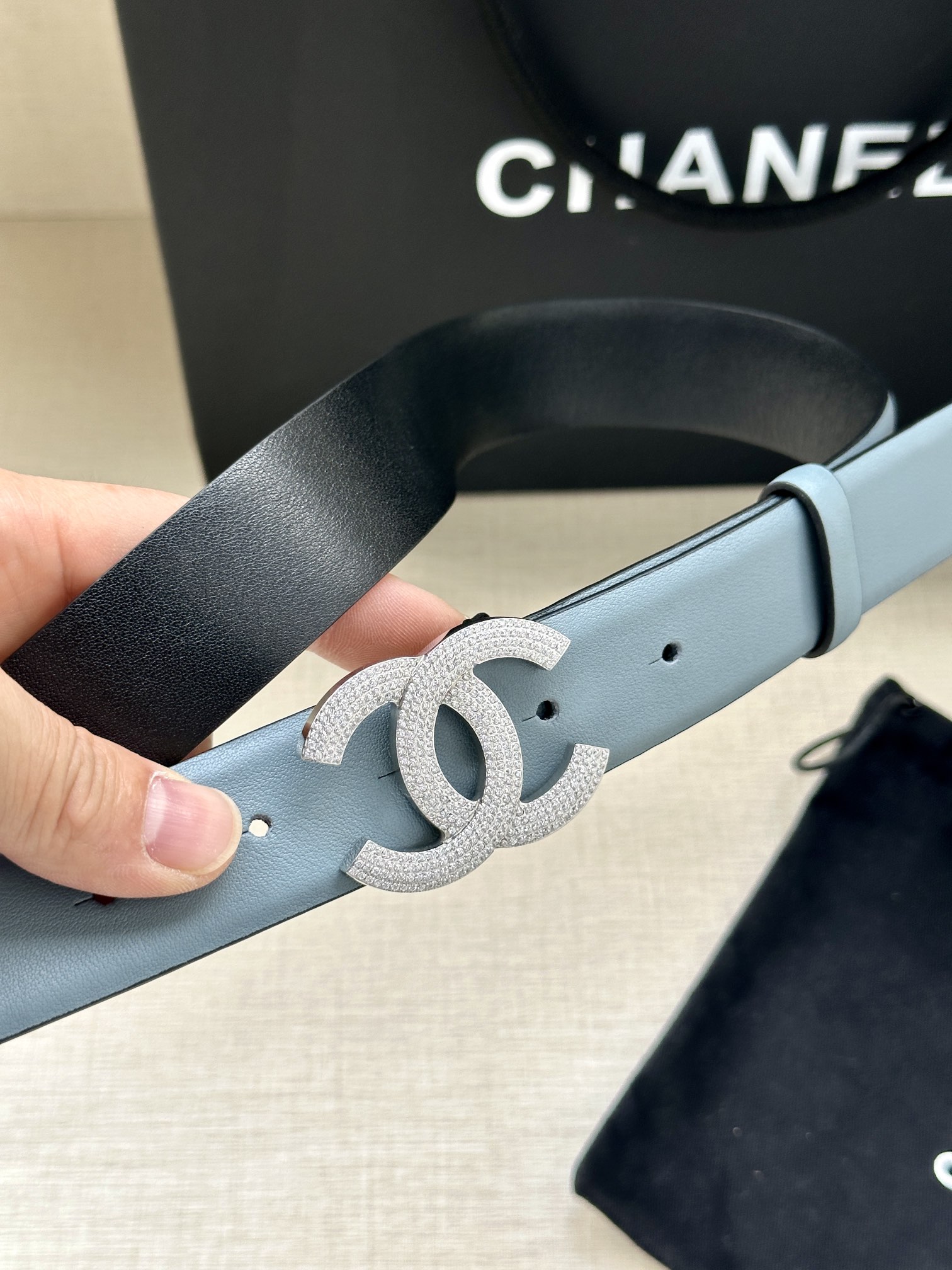 Chanel Leather Belts 1:1 Mirror Version