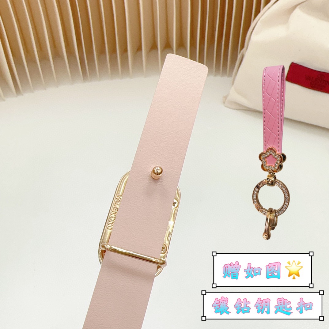 Valentino Leather Belts 1:1 Mirror Version
