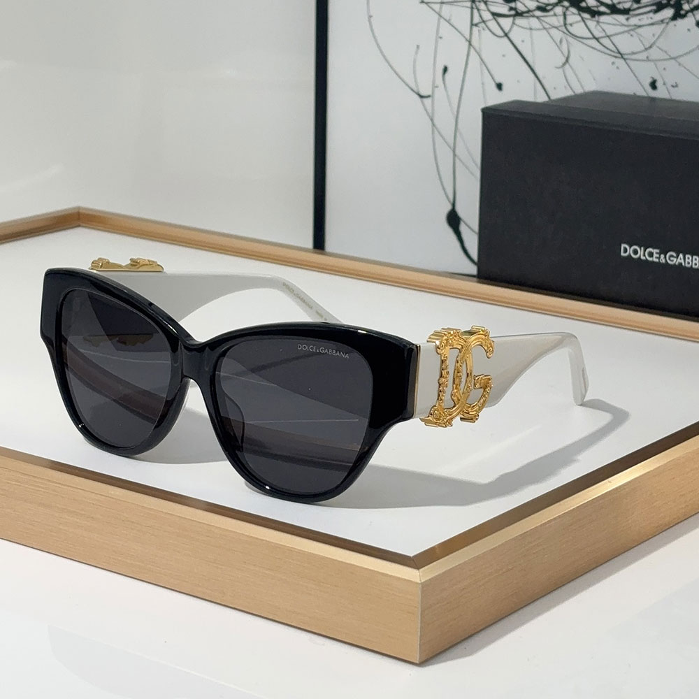 DOLCE & GABBAN DG Mirror leg Large Logo Sunglasses Top quality （Replica）