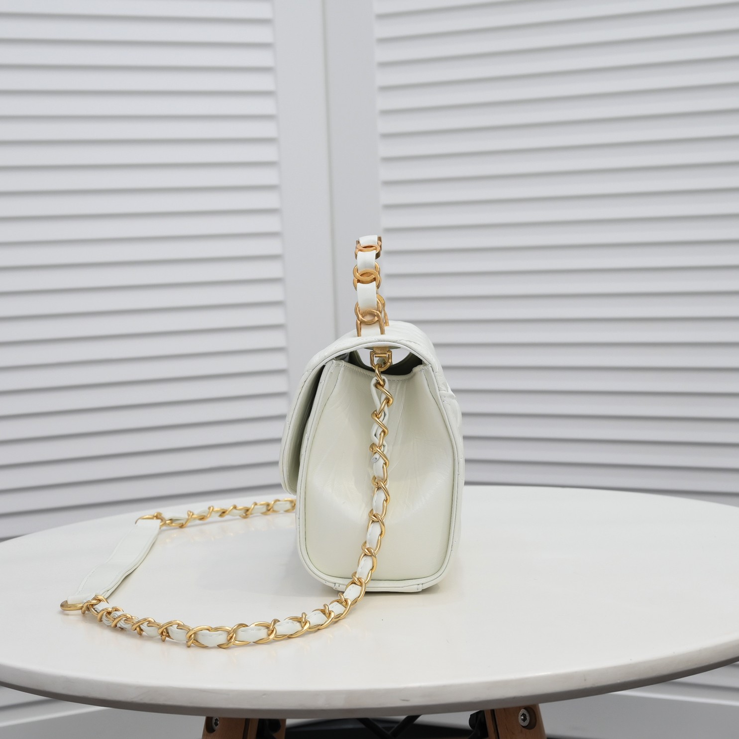 Chanel Handle Double C  Shoulder Bag Handbag