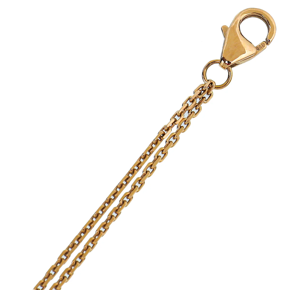 Messika 18K Rose Gold Diamonds Move Classic Pave Double Chain Necklace