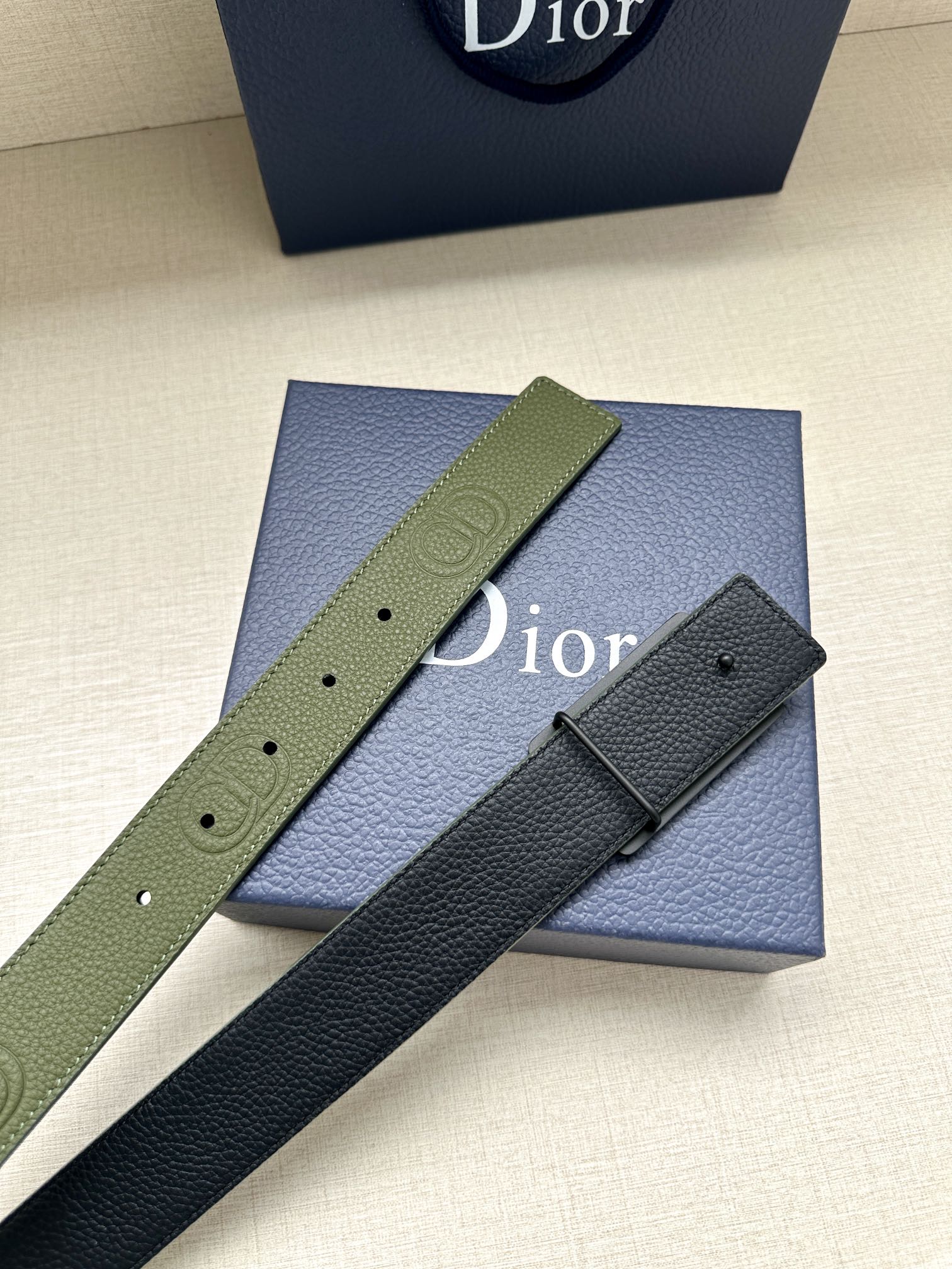 Dior Leather Belts 1:1 Mirror Version