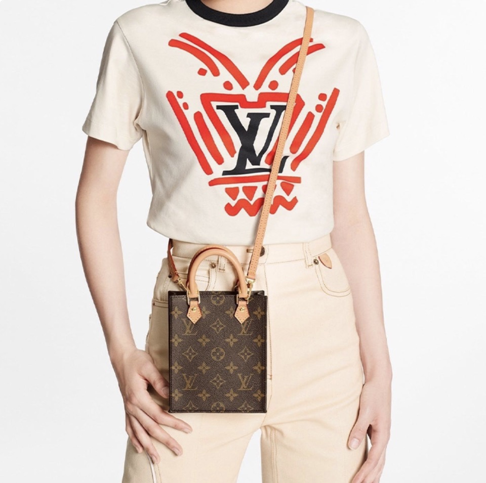 Louis Vuitton LV Petit Sac Plat Shoulder Bag ( Replica）