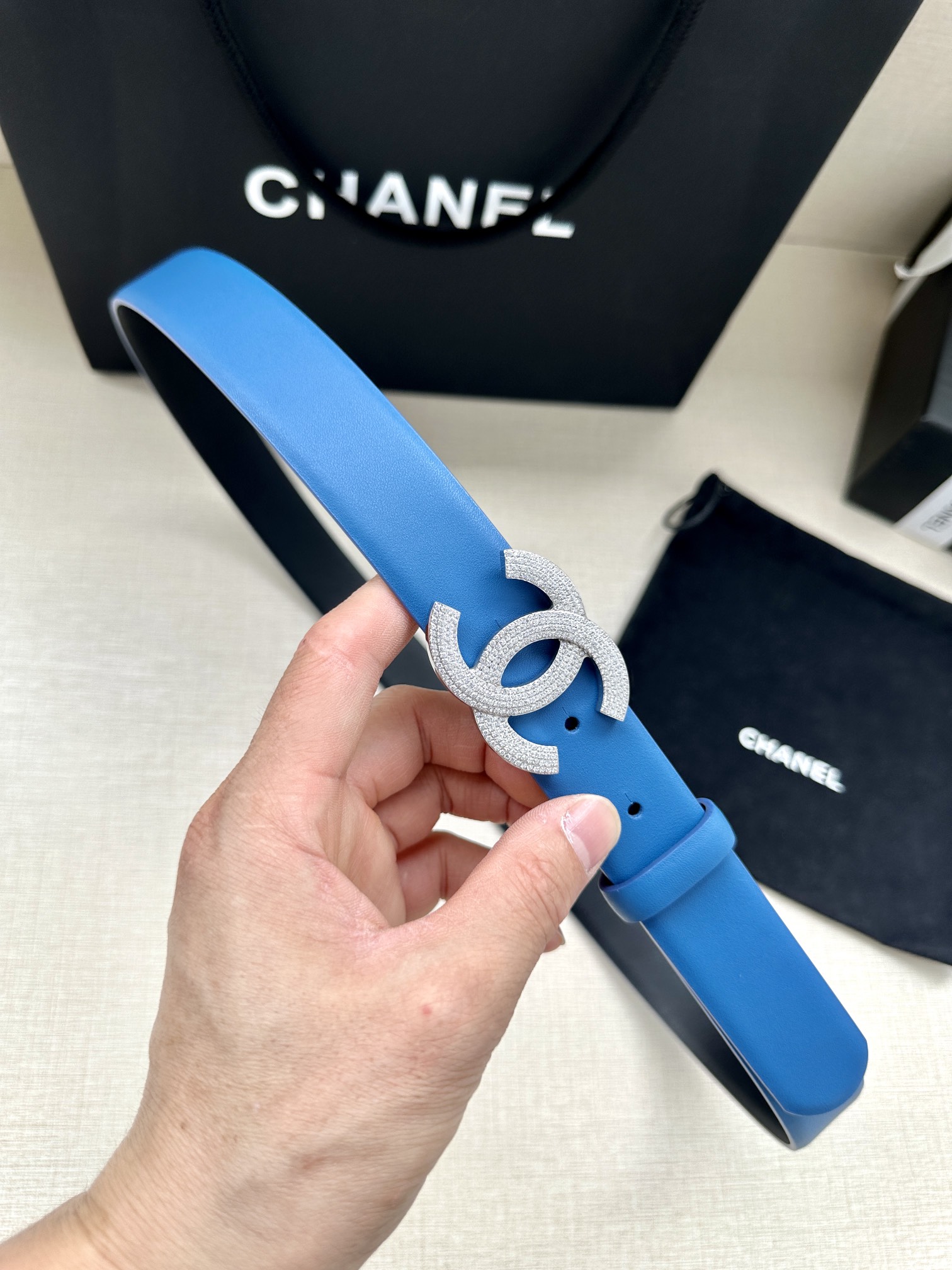 Chanel Leather Belts 1:1 Mirror Version