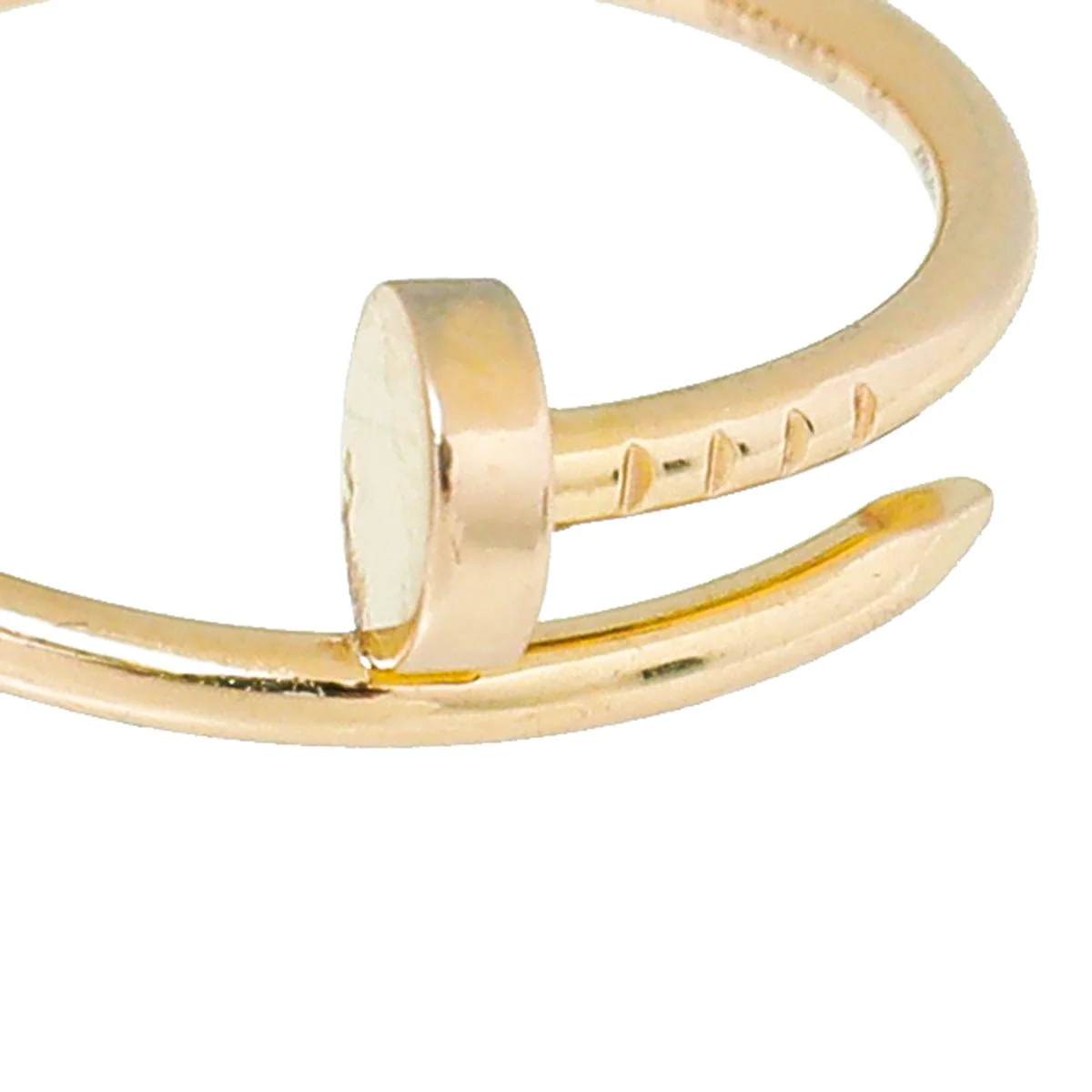 Cartier 18K Rose Gold Juste Un Clou Small Model Ring 59