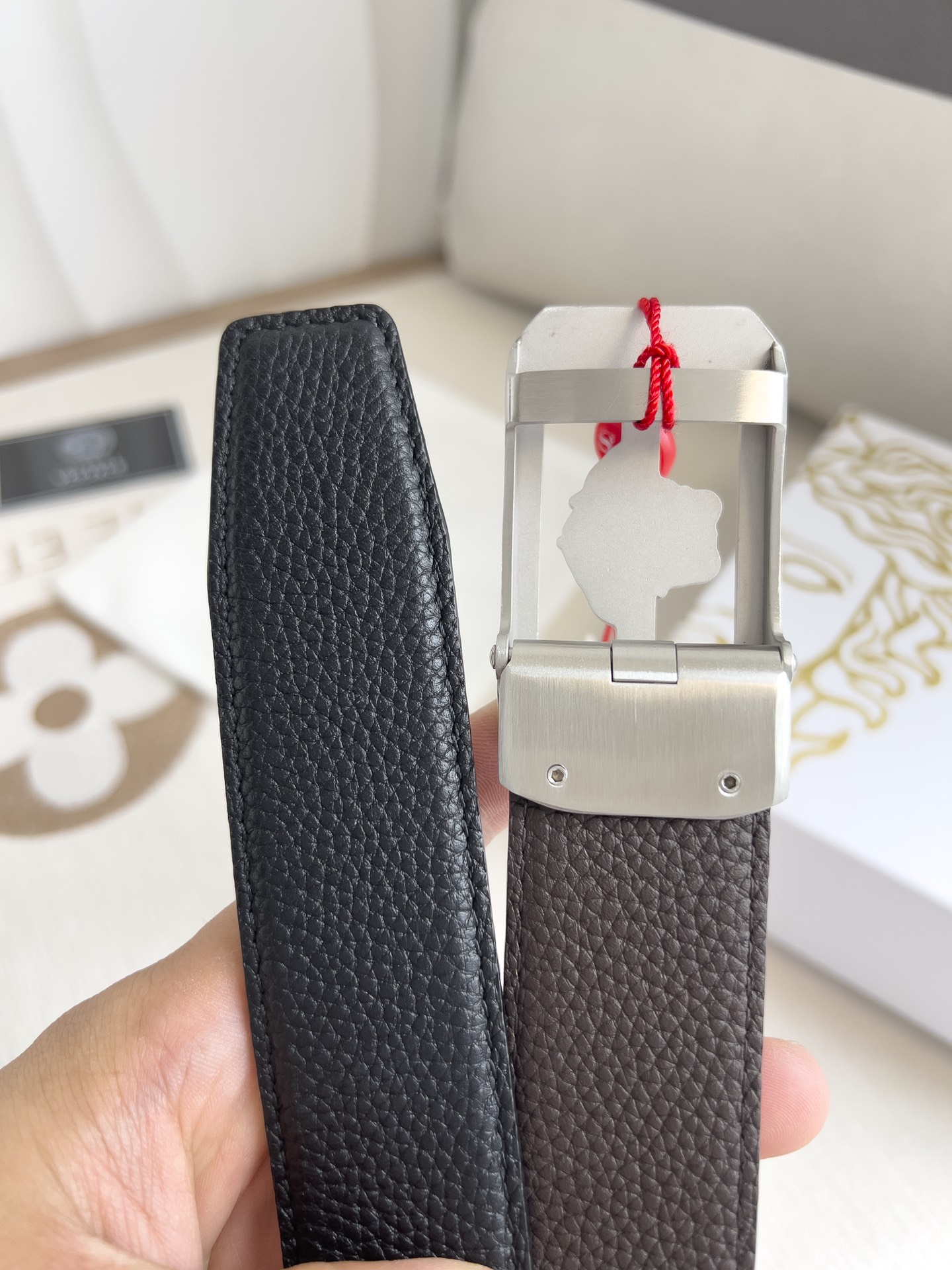 Versace Leather Belts 1:1 Mirror Version