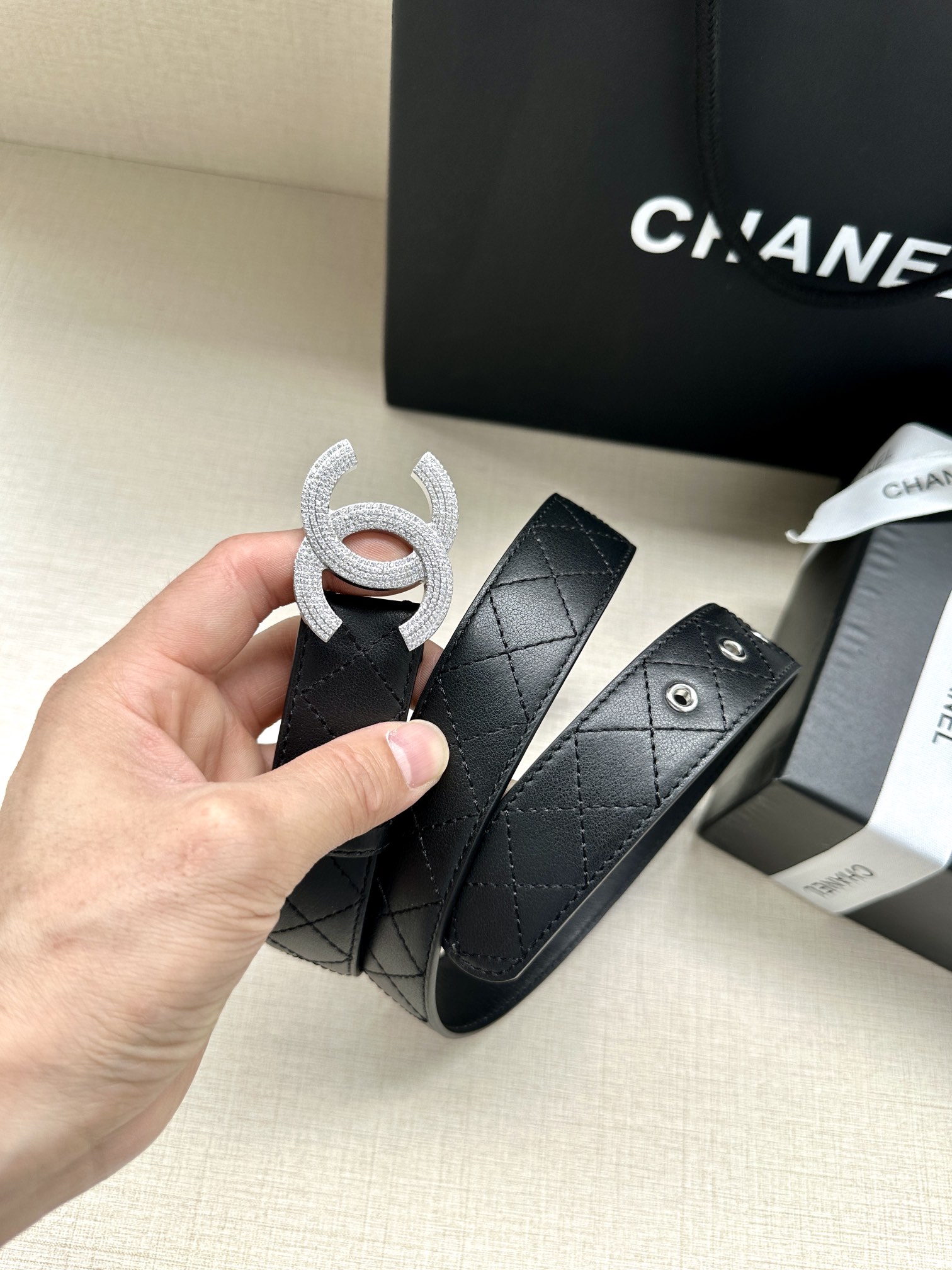 Chanel Leather Belts 1:1 Mirror Version