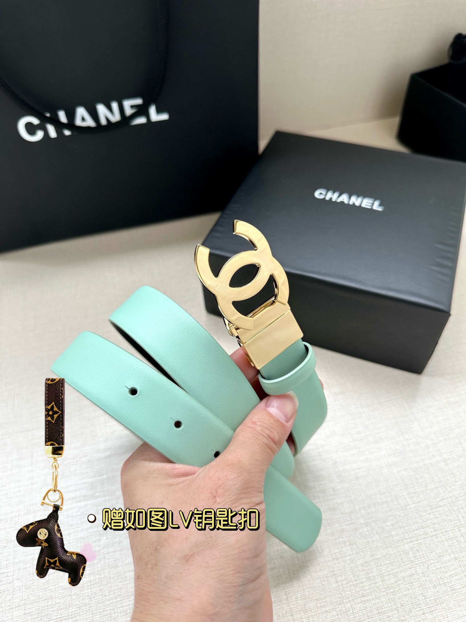 Chanel Leather Belts 1:1 Mirror Version