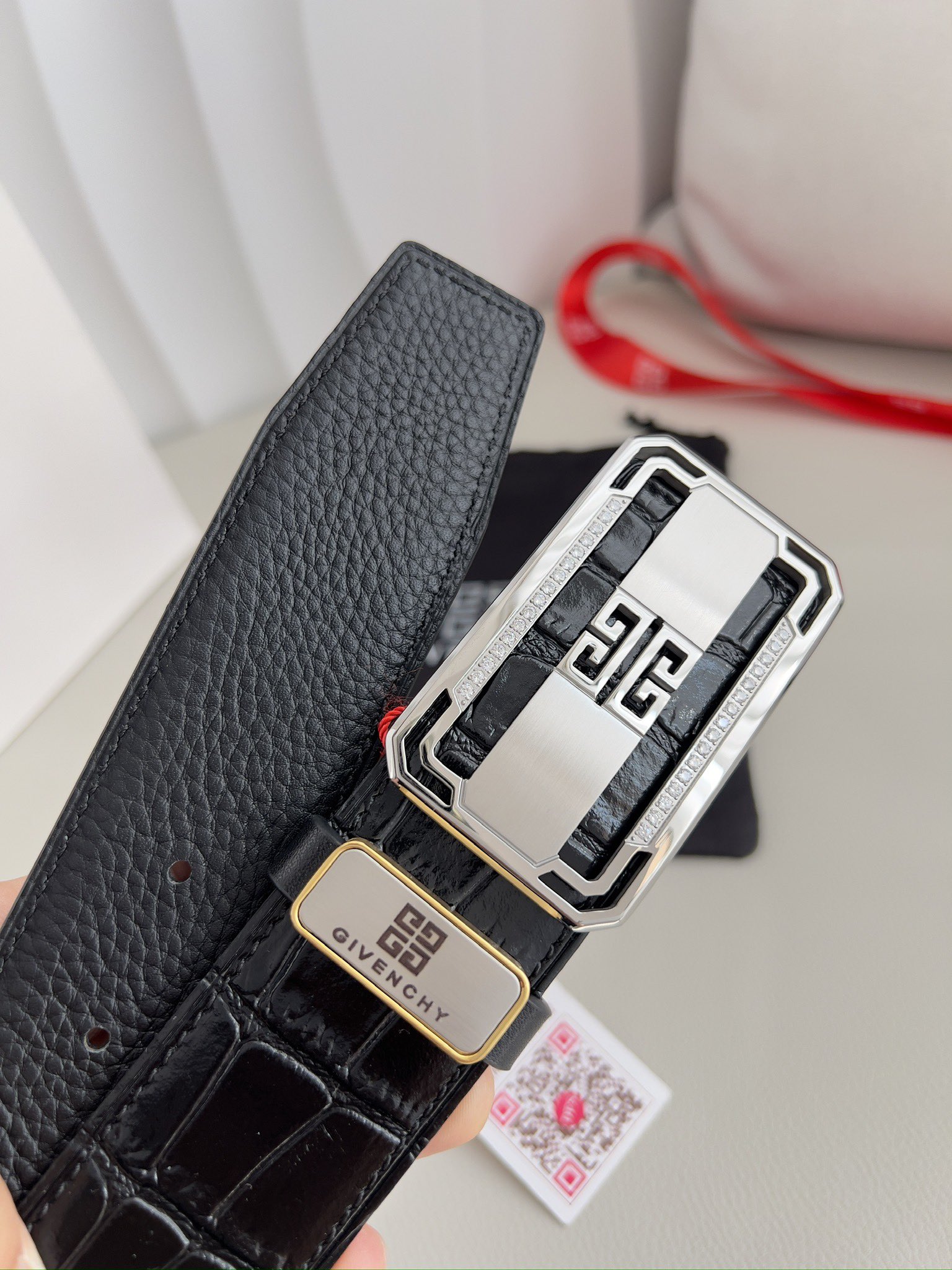 Givenchy Leather Belts 1:1 Mirror Version