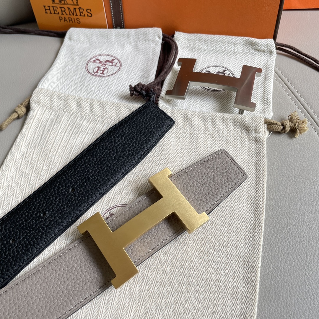 Hermes Leather Belts 1:1 Mirror Version