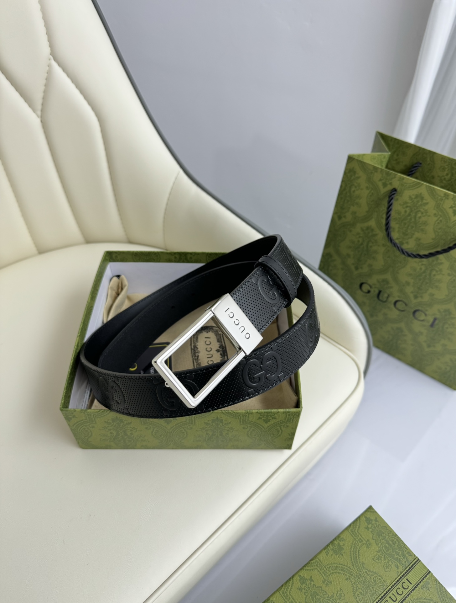 Gucci Leather Belts 1:1 Mirror Version