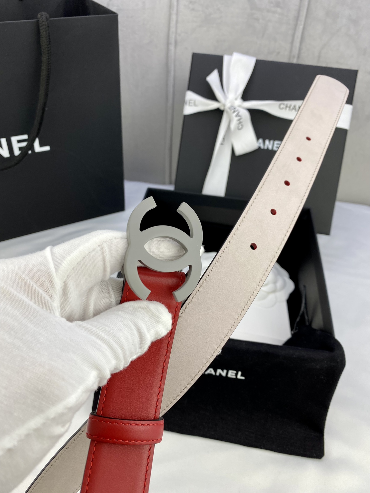 Chanel Leather Belts 1:1 Mirror Version