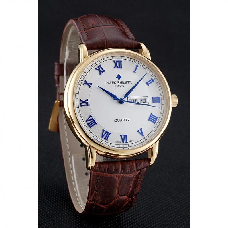 Calatrava White Dial White 41 mm, Yellow Gold