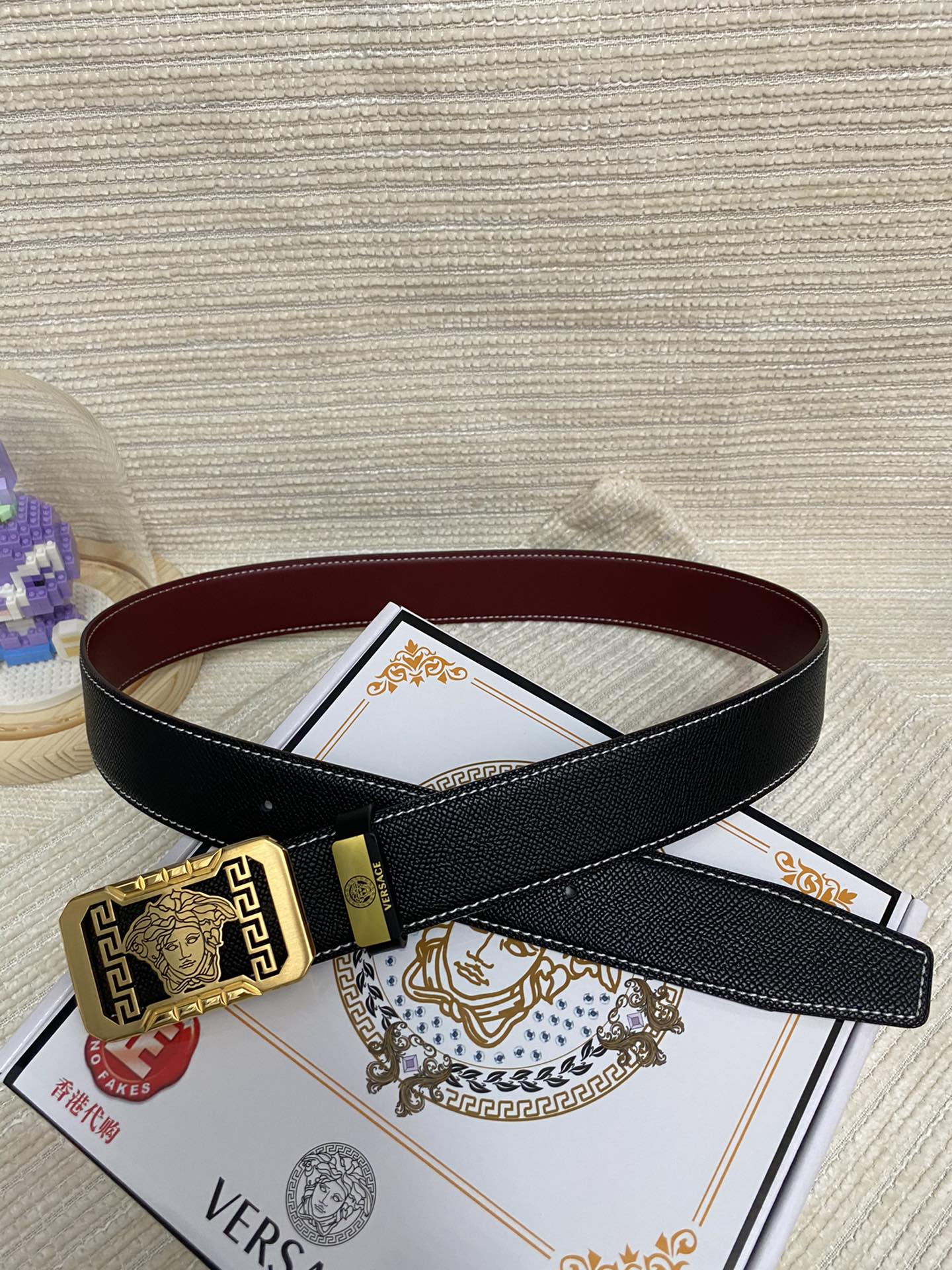 Versace Leather Belts 1:1 Mirror Version