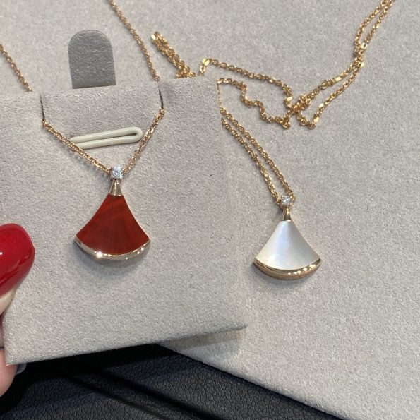 BVLGARI DREAM NECKLACE Dupe, Rose Gold