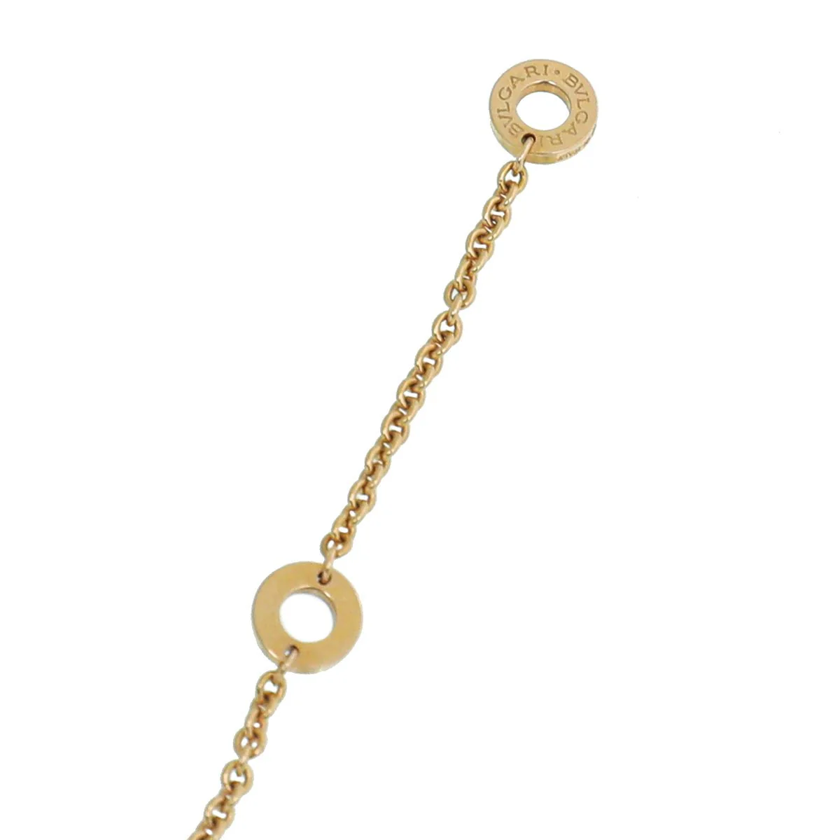 Bvlgari 18K Yellow Gold Black Ceramic B Zero Pendant Necklace