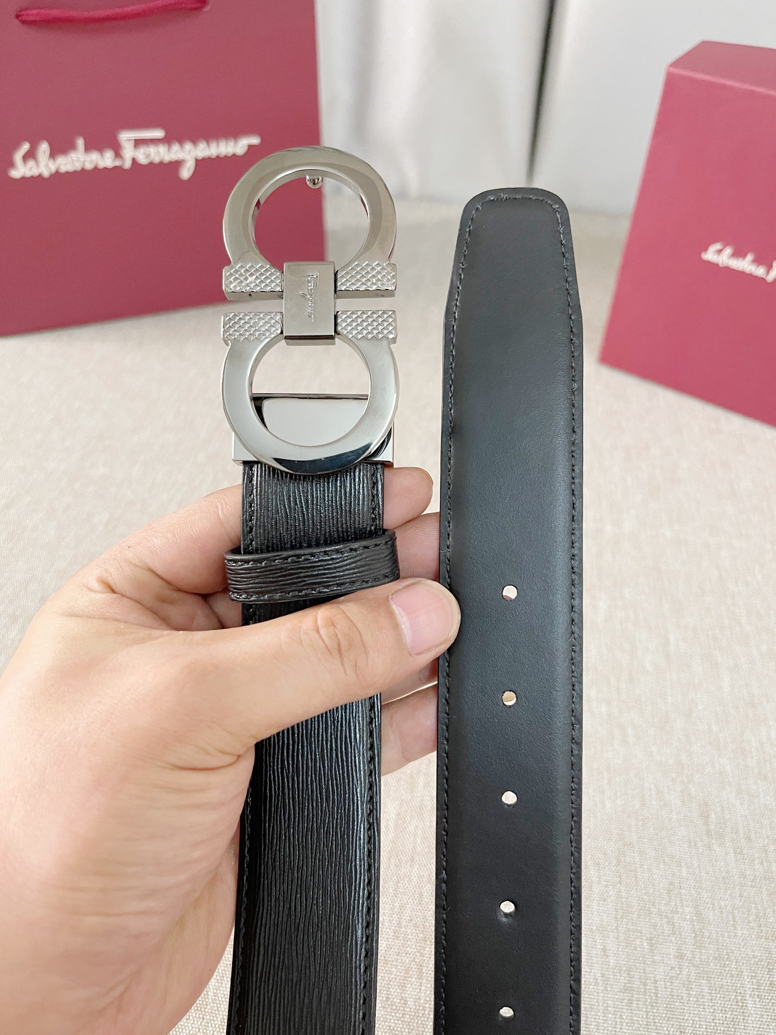 Ferrgamo Leather Belts 1:1 Mirror Version