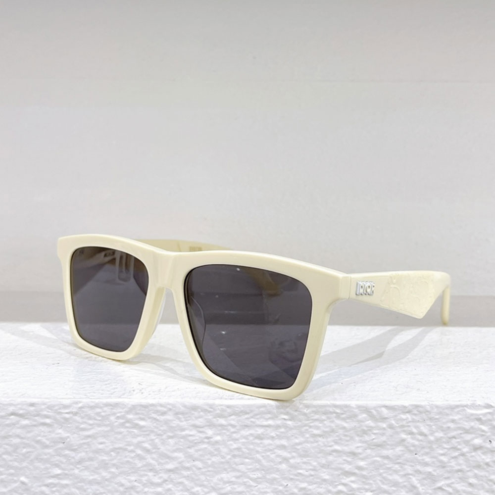 Dior Logo Leg Plate Frame sunglasses Top quality (Replica）