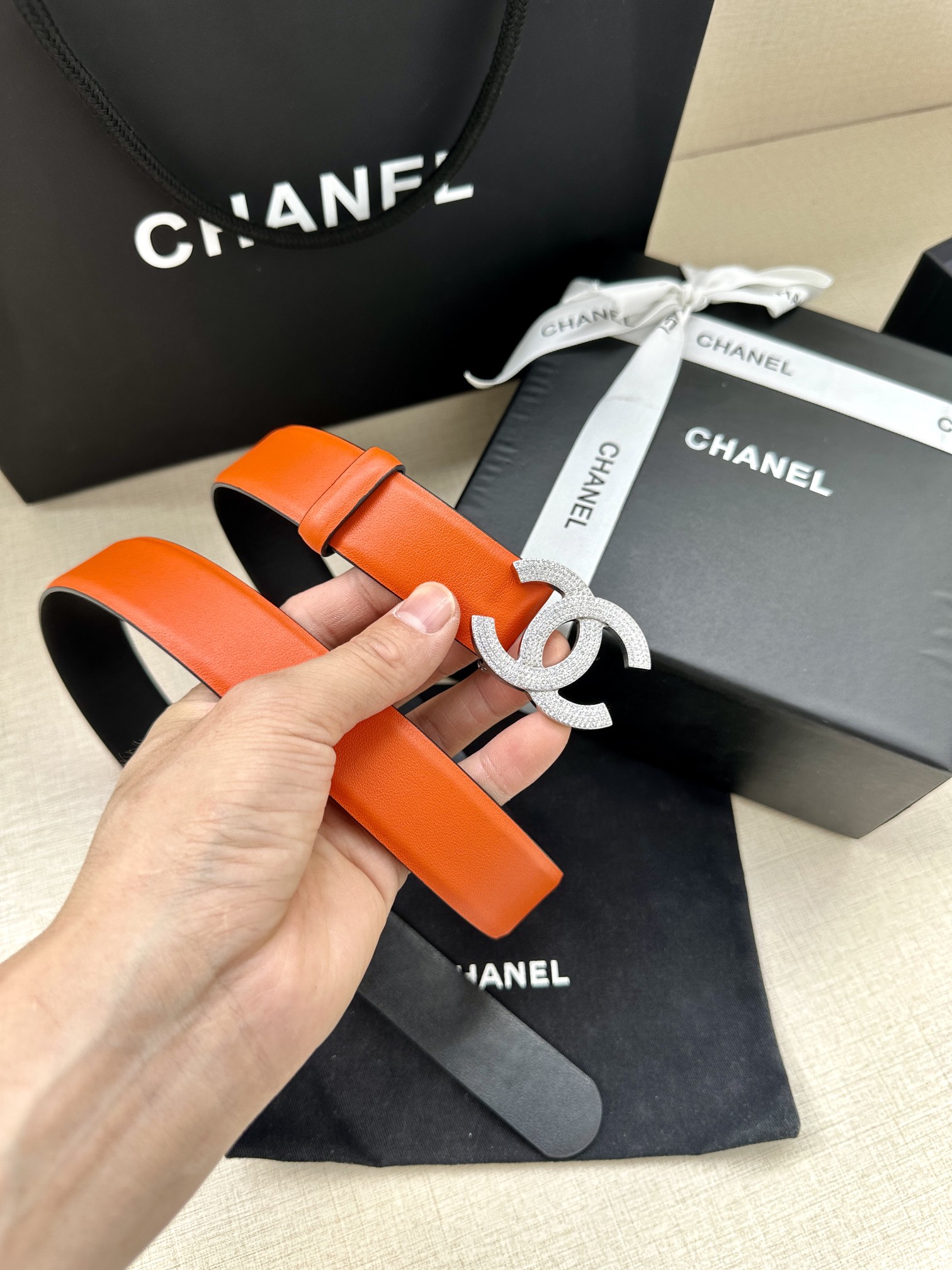 Chanel Leather Belts 1:1 Mirror Version