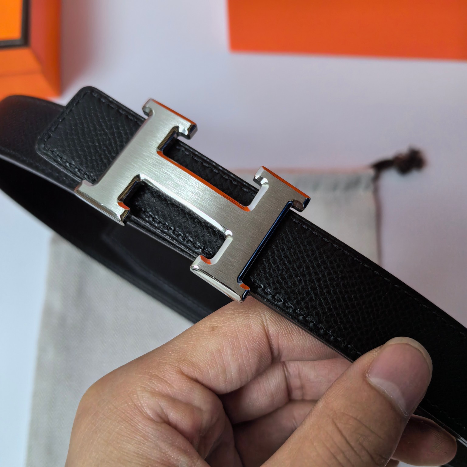 Hermes Leather Belts 1:1 Mirror Version
