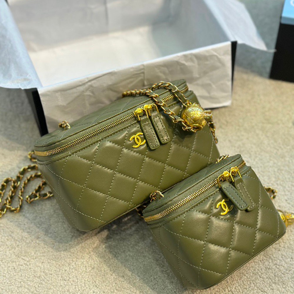 Chanel Golden-Ball Makeup Box Bag(Replica)