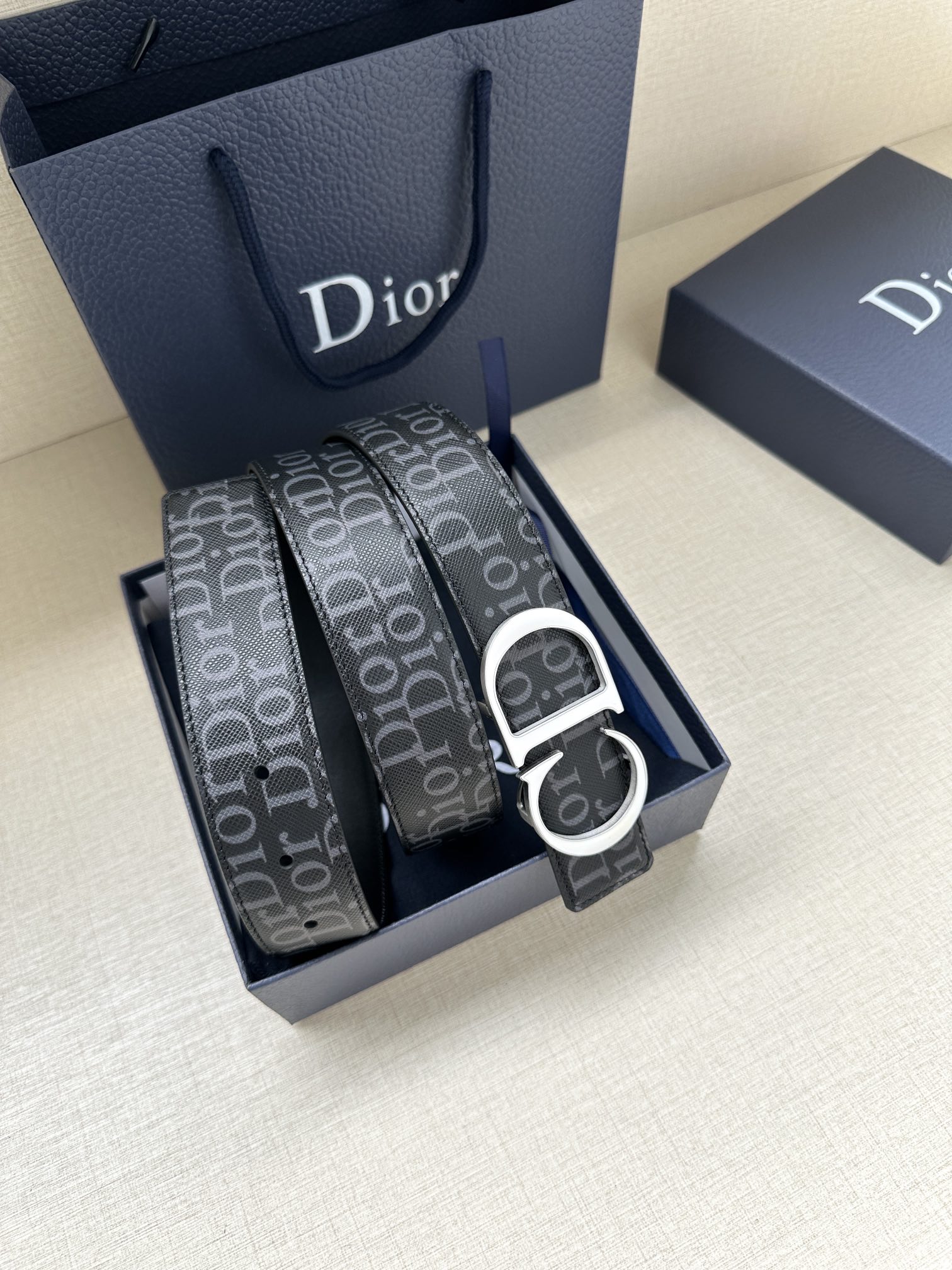 Dior Leather Belts 1:1 Mirror Version