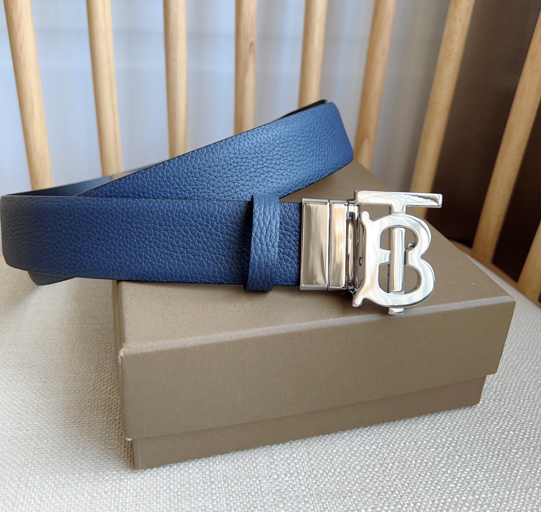 Burberry Leather Belts 1:1 Mirror Version