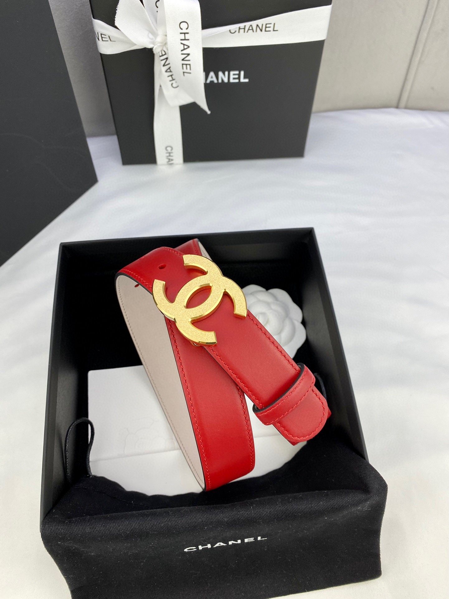 Chanel Leather Belts 1:1 Mirror Version