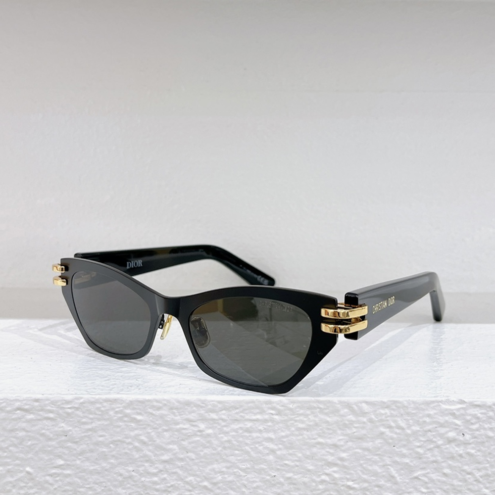 Dior Metal Letter Logo Sunglasses Top Quality (Replica）