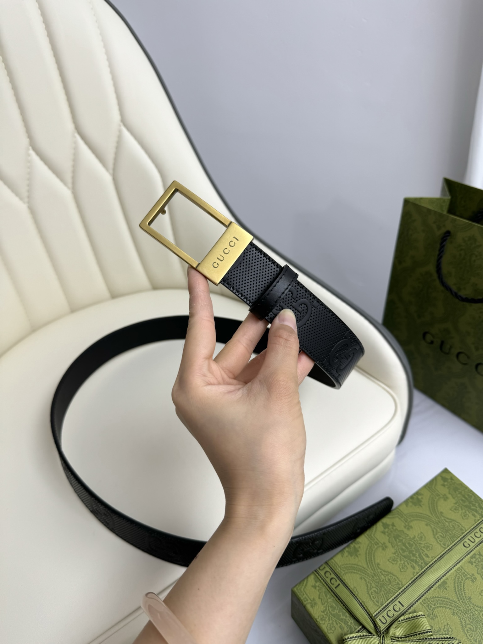 Gucci Leather Belts 1:1 Mirror Version