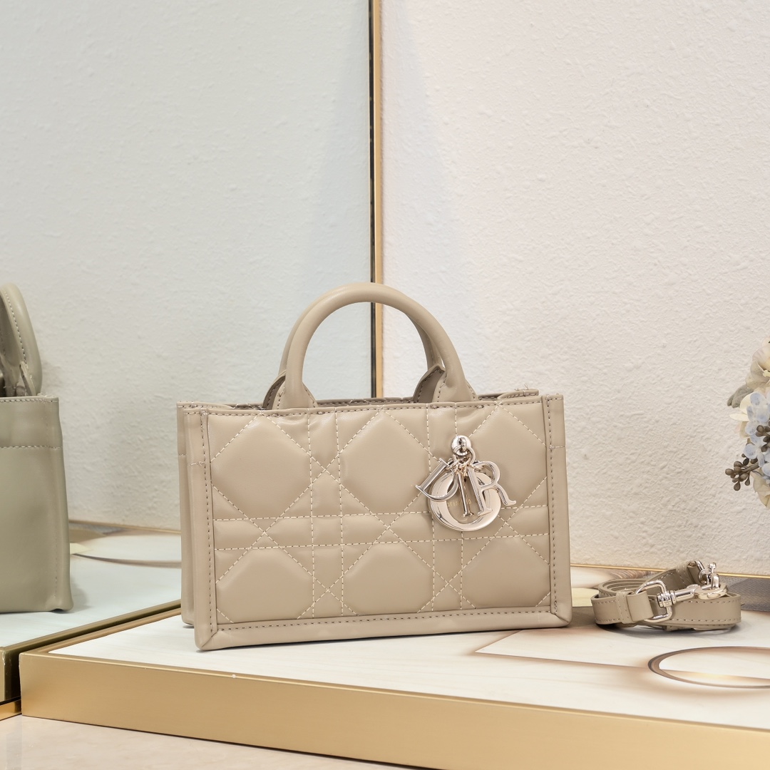 Dior Mini Book Tote Maria Grazia Chiuri design Shoulder Bag Handbag