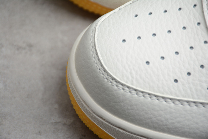 Nike Air Force 1 07 Low White Green Noise Yellow Shoes ZJ6695-303