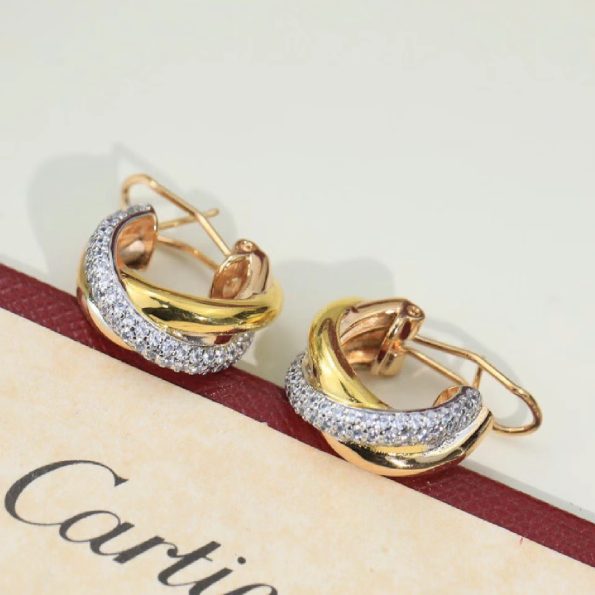 Cartier TRINITY EARRINGS Dupe