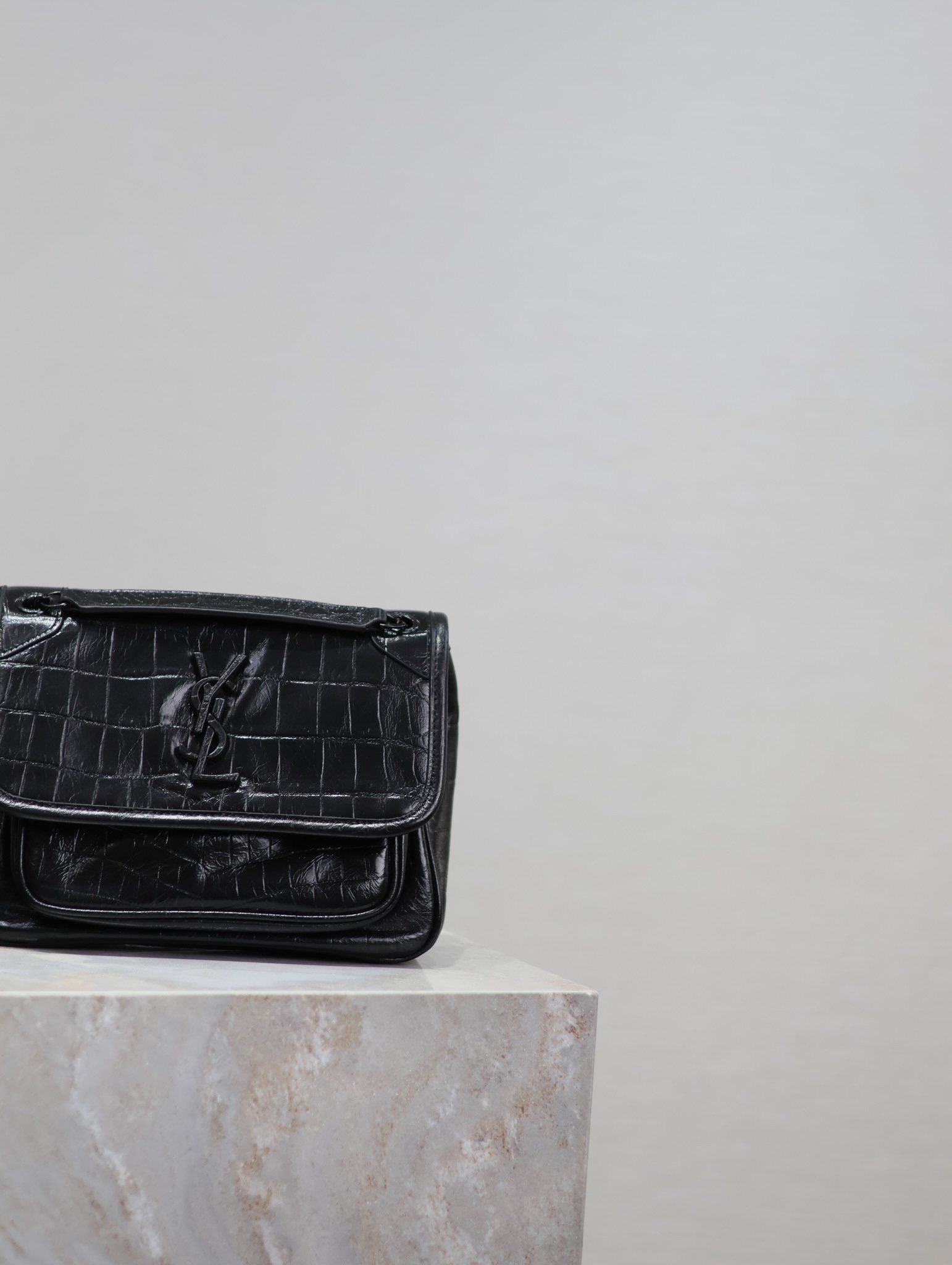 Saint Laurent 10A Handbag Shoulder Bag Top Mirror Quality Version Niki 22cm