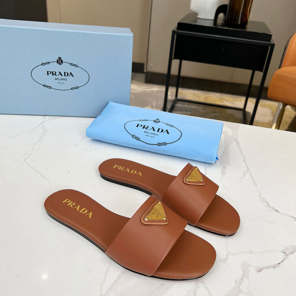 Prada Everything Goes With fFip-flops Slide Sandal (Replica)