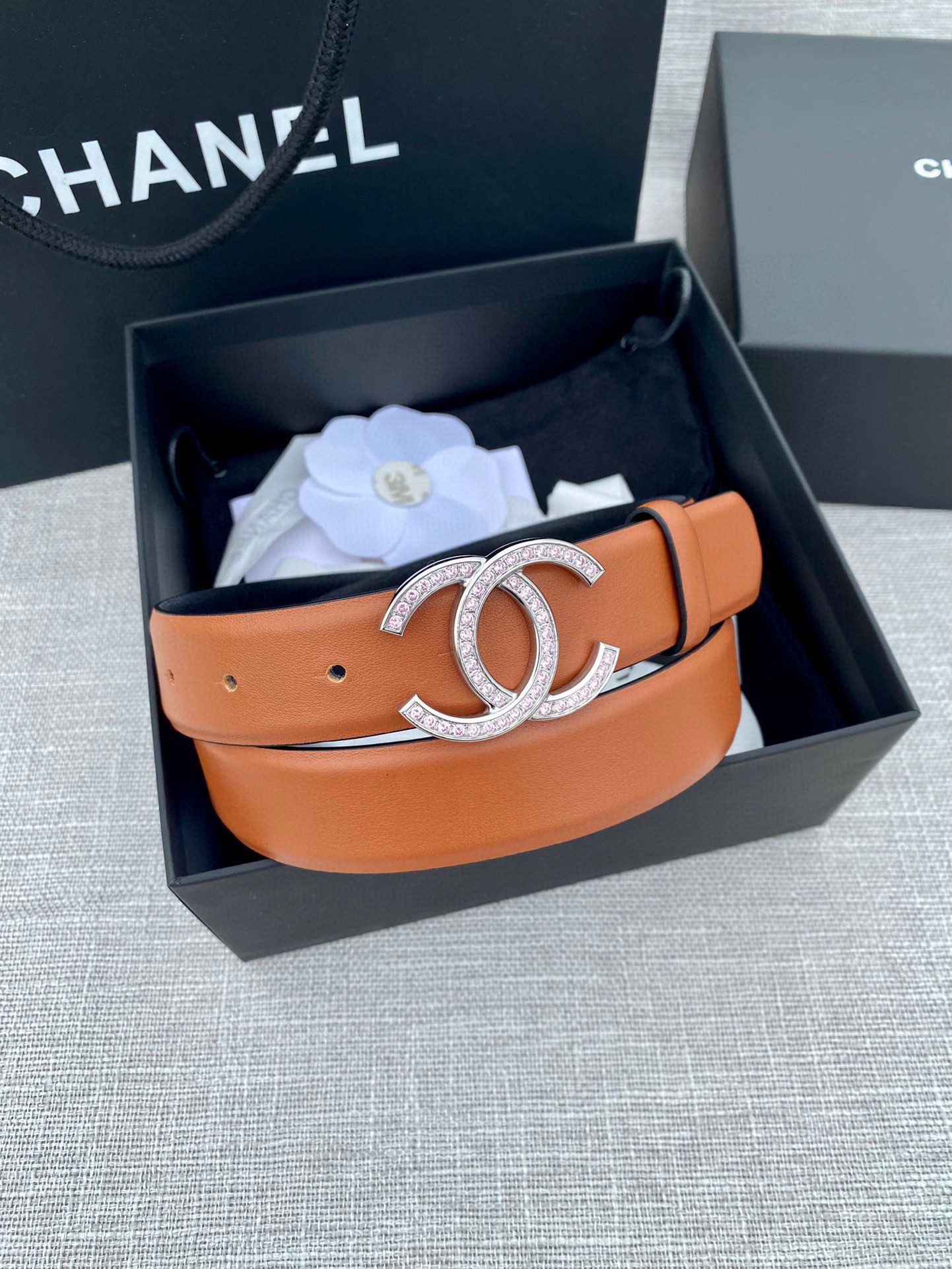 Chanel Leather Belts 1:1 Mirror Version