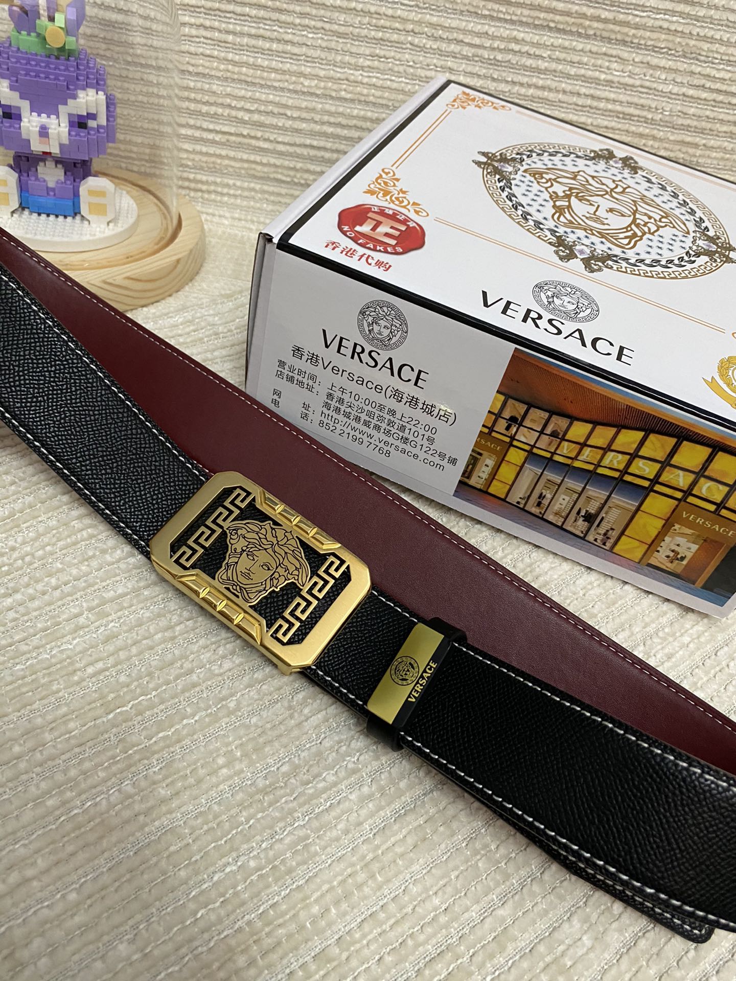 Versace Leather Belts 1:1 Mirror Version
