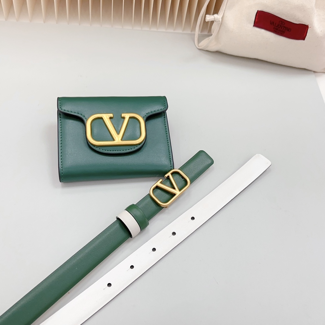 Valentino Leather Belts 1:1 Mirror Version