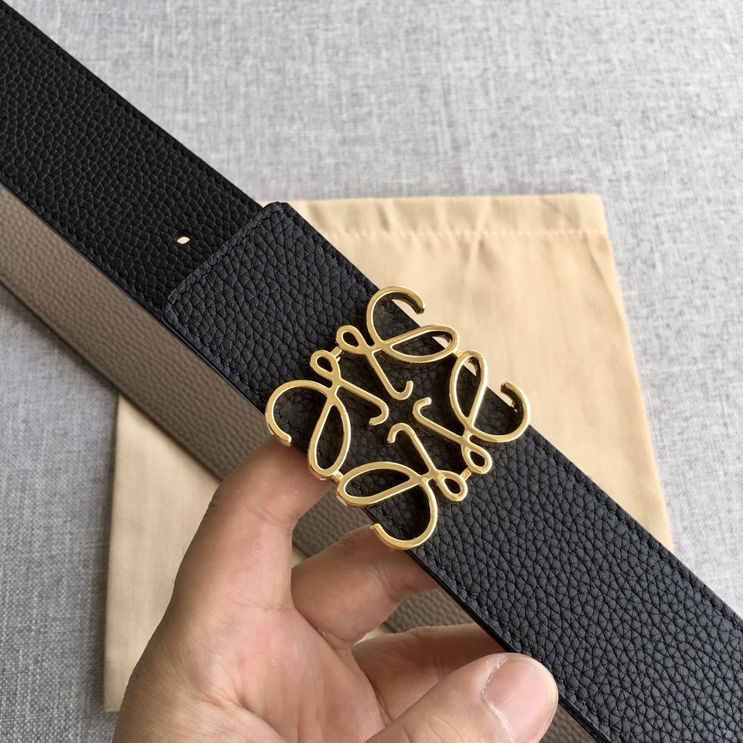 Loewe Leather Belts 1:1 Mirror Version