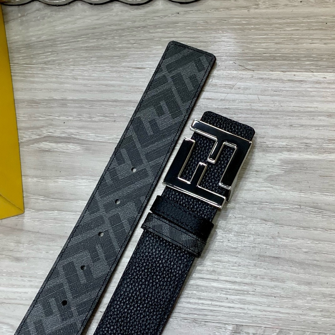 Fendi Leather Belts 1:1 Mirror Version