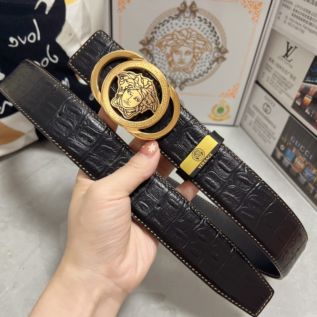 Versace Leather Belts 1:1 Mirror Version
