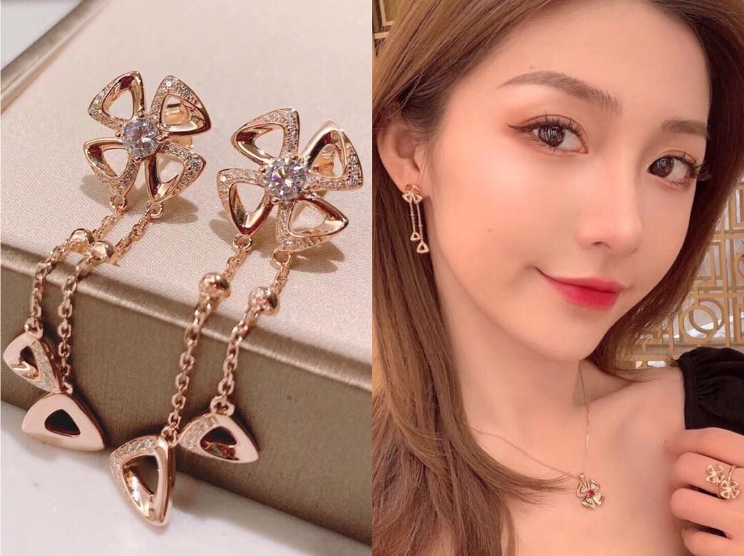 Bvlgari FIOREVER EARRINGS