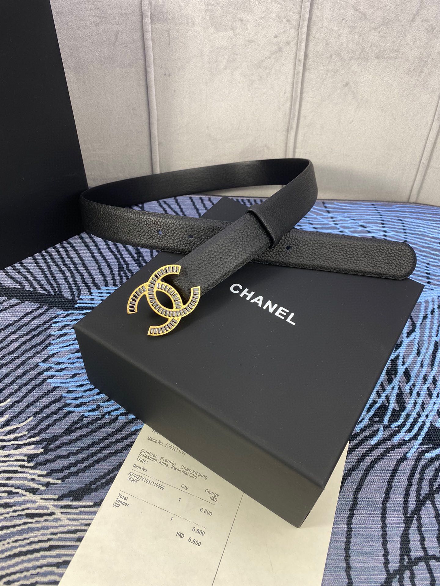 Chanel Leather Belts 1:1 Mirror Version