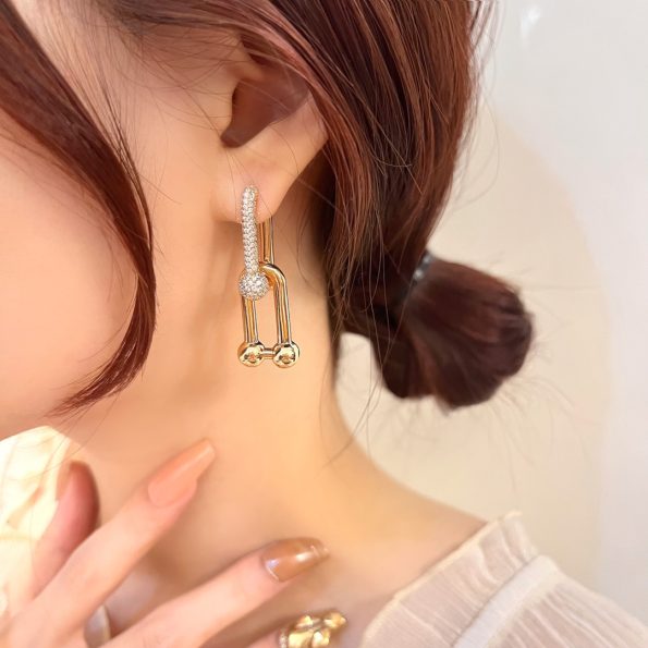 Tiffany Earrings Dupe, HardWare Larger Earrings