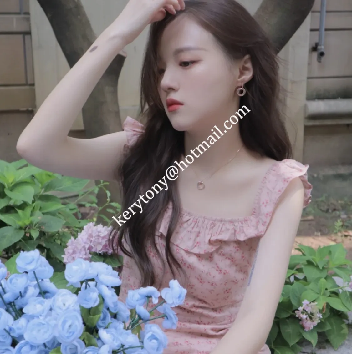 Women Fashion Jewellery Cartier Trinity Necklace White Gold/Yellow Gold with Pink Diamonds Online Sale